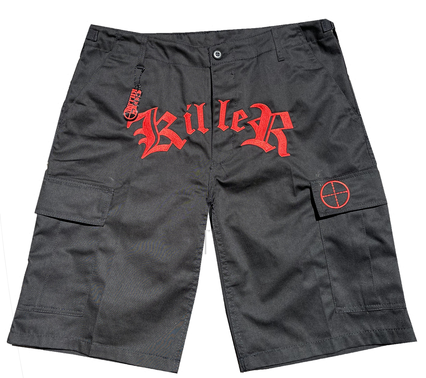 WARZONE BLACK/RED CARGO