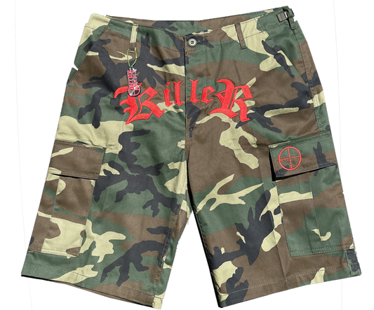 WARZONE GREEN CAMO CARGO