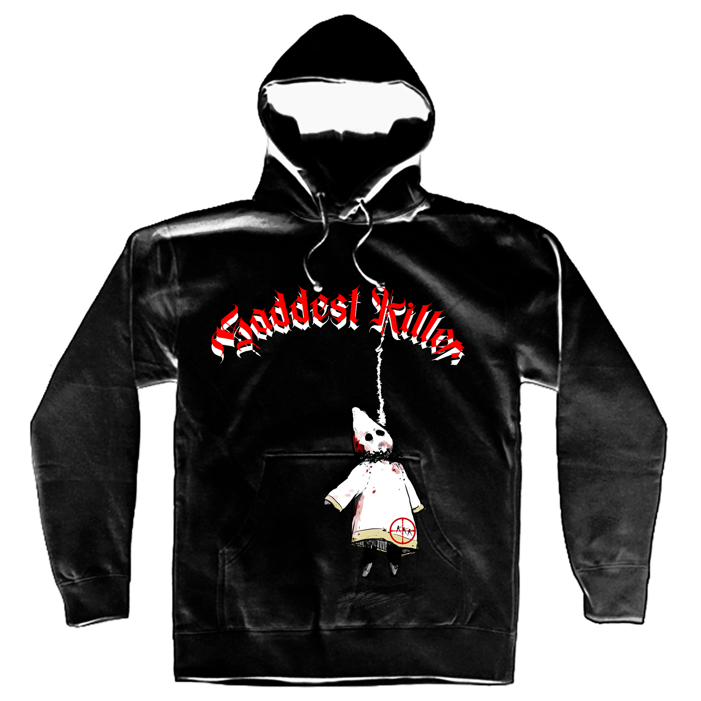 SADDEST KILLER "B.L.M." BLACK HOODIE