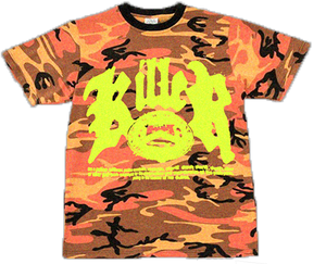 WARZONE ORANGE CAMO TEE