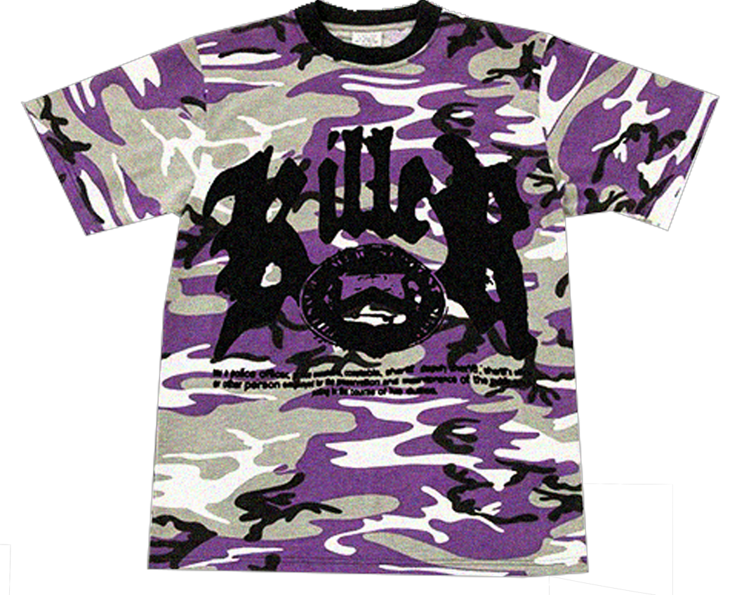 WARZONE PURPLE CAMO TEE