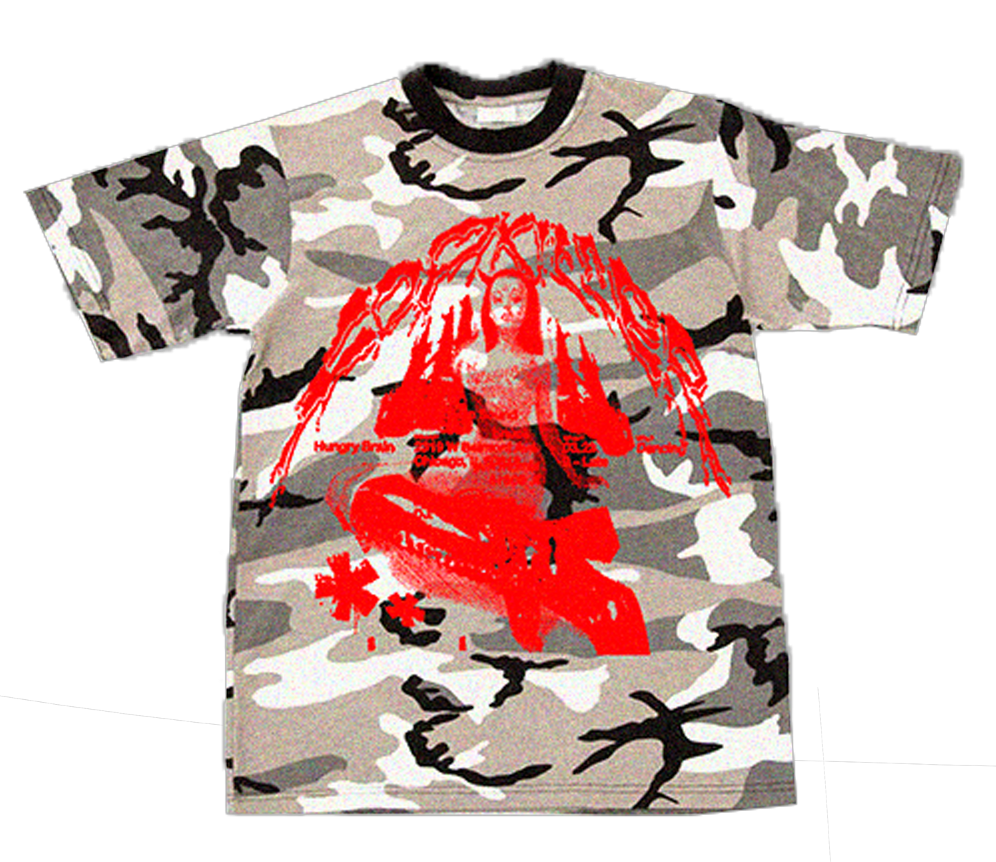 WARZONE WHITE CAMO TEE