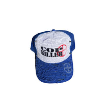 Carica l&#39;immagine nel visualizzatore di Gallery, COP KILLER BLUE/WHITE LOGO TRUCKER
