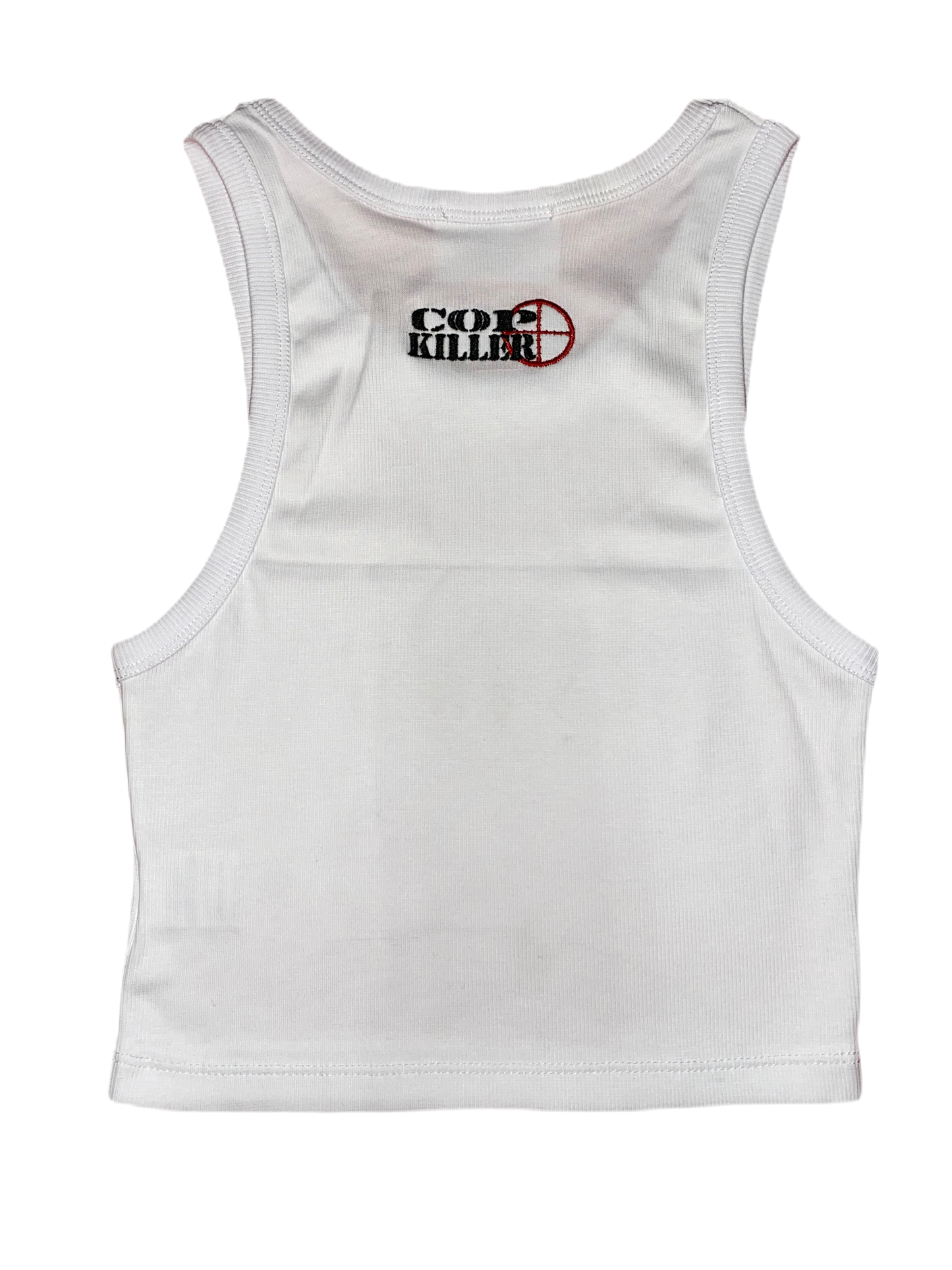 WARZONE WHITE CROP TOP