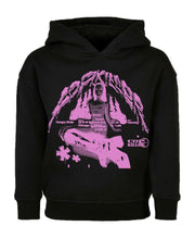 Carica l'immagine nel visualizzatore di Gallery, SHORTY BLACK/PINK HOODIE
