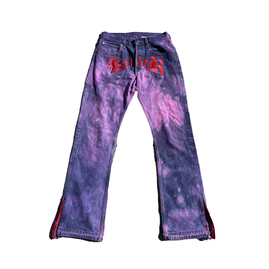 AFTERLIFE PURPLE/RED LEVIS