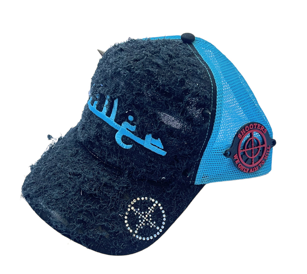 WARZONE3 SKY BLUE/BLACK TRUCKER