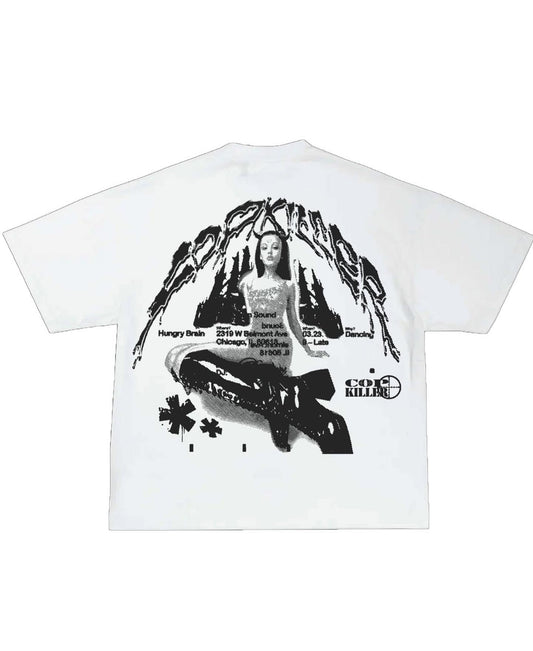 SHORTY WHITE T-SHIRT