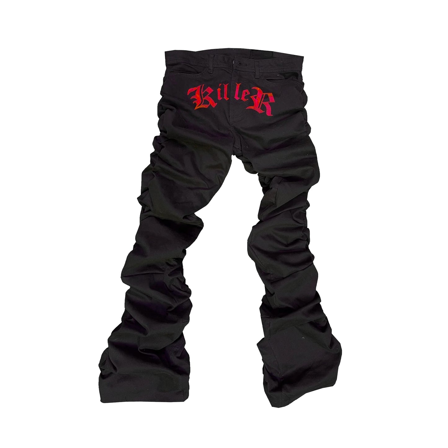 INVADERS BLACK/RED TROUSERS