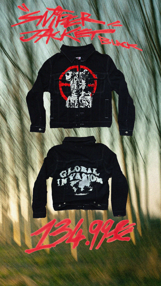 “SNIPER”black Jacket