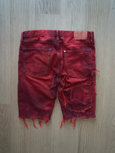 Carica l'immagine nel visualizzatore di Gallery, CUSTOM RED JEANS cop killer x sick

