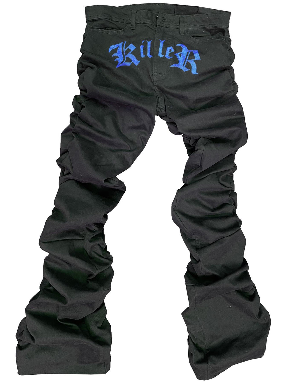 INVADERS BLACK/BLUE TROUSERS