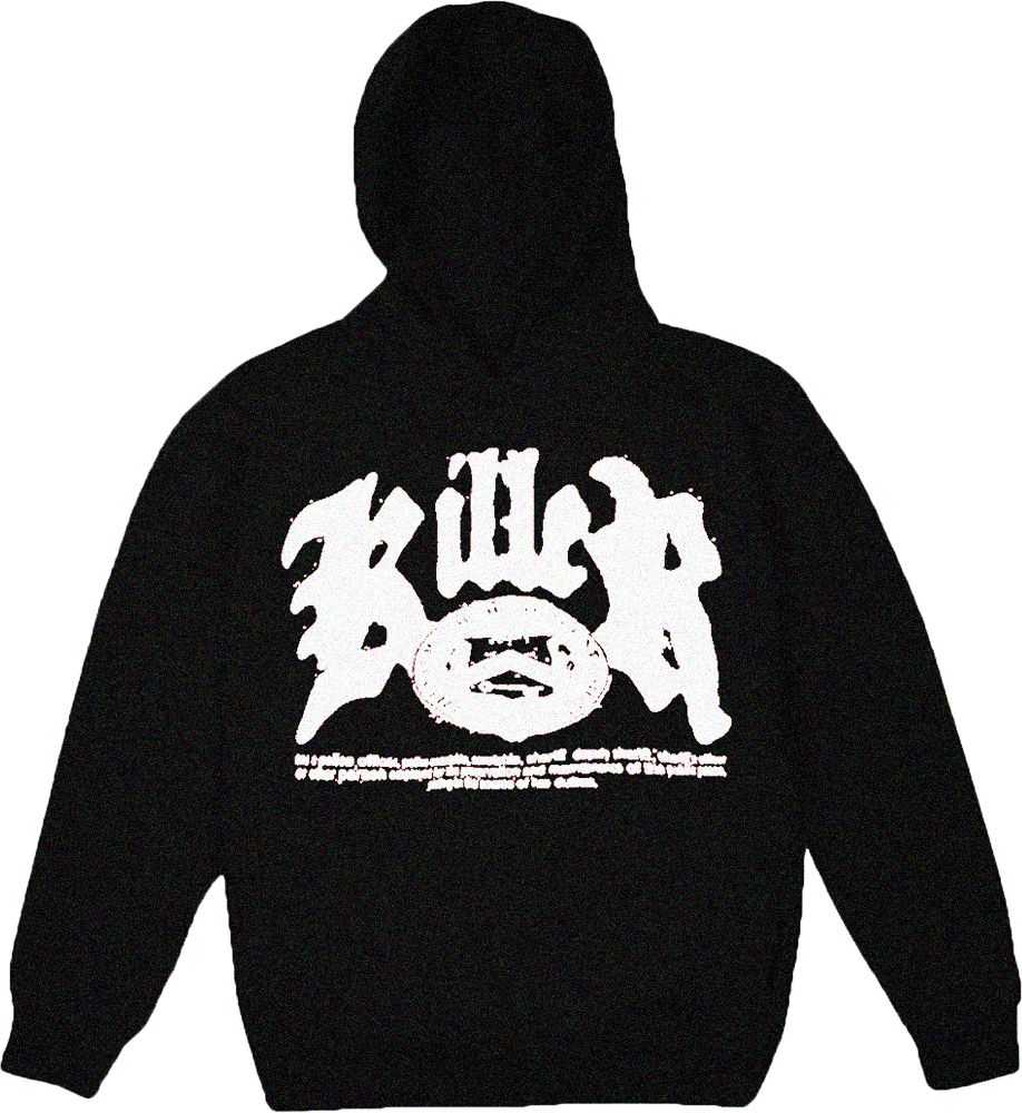 WARZONE2 BLACK AND WHITE HOODIE