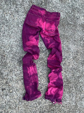 Carica l'immagine nel visualizzatore di Gallery, “DYED PURPLE  RAIN JEANS”
