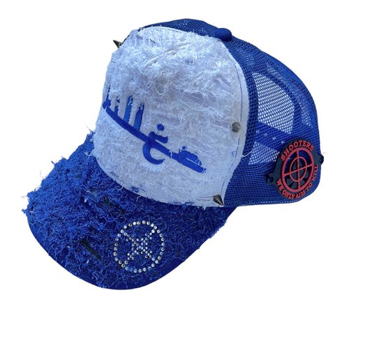 WARZONE3 BLUE/WHITE TRUCKER
