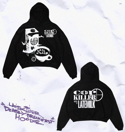 LATEKILLER “DEATHLY BREAKFAST” HOODIE