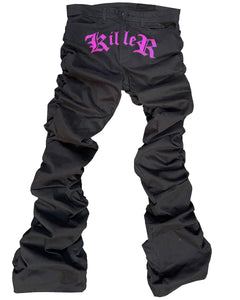 INVADERS BLACK/PINK TROUSERS