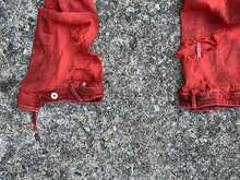Carica l'immagine nel visualizzatore di Gallery, “DYED RED JEANS”
