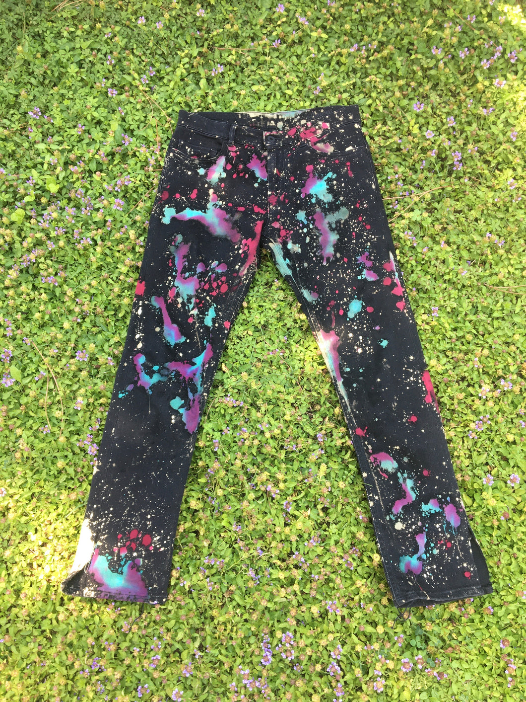“DYED LAZY JEANS” 1 OF 1