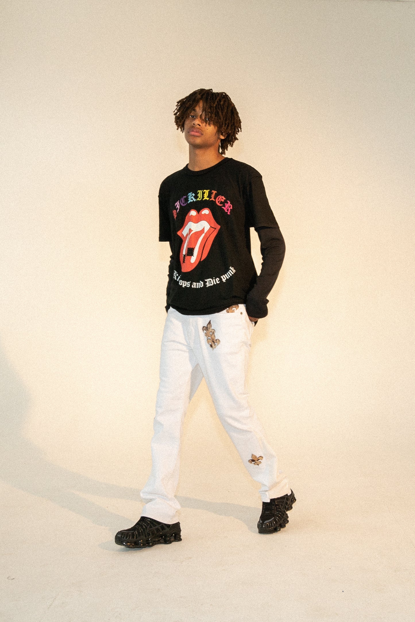 “PATCH JEANS” sick x cop killer