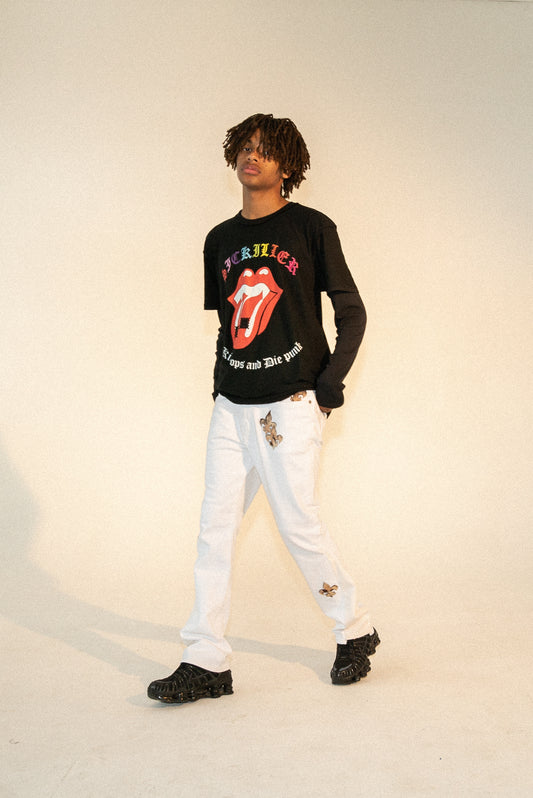 “PATCH JEANS” sick x cop killer