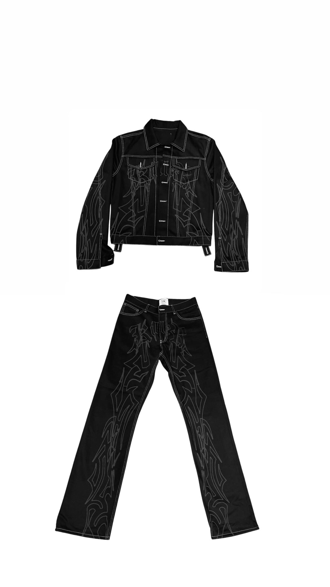 CK-419 JEANS AND JACKET