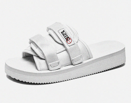 “BIPOLAR KILLER” WHITE FLIP FLOP