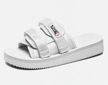 Carica l&#39;immagine nel visualizzatore di Gallery, “BIPOLAR KILLER” WHITE FLIP FLOP
