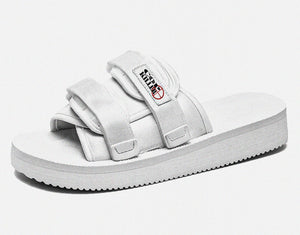 “BIPOLAR KILLER” WHITE FLIP FLOP