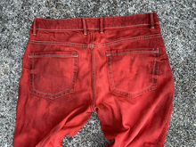 Carica l'immagine nel visualizzatore di Gallery, “DYED RED JEANS”
