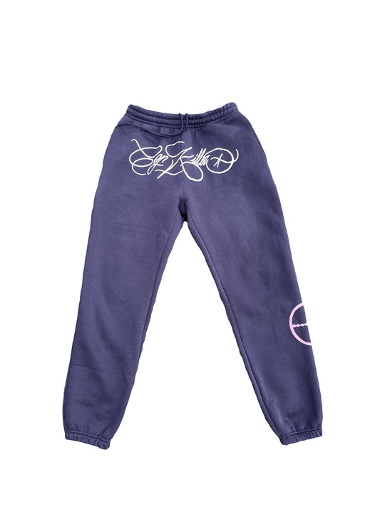 COMFY KILLER BLUE NAVY TRACKSUIT PANTS