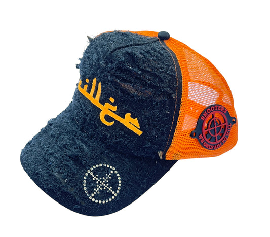 WARZONE3 TRUCKER BLACK/ORANGE